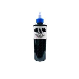رنگ تاتو Dynamic Triple Black با حجم ۲۴۰ میلی‌لیتر