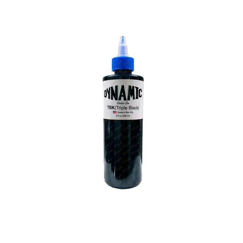 رنگ تاتو Dynamic Triple Black با حجم ۲۴۰ میلی‌لیتر