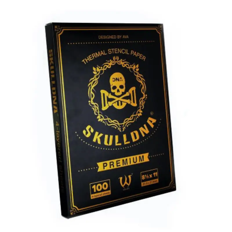 کاغذ استنسیل حرارتی تاتو SKULLDNA